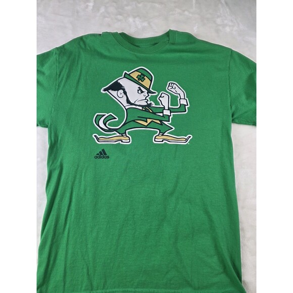 Adidas‎ Men’s M Notre Dame Fighting Irish Short Sleeve Shirt - Picture 1 of 6